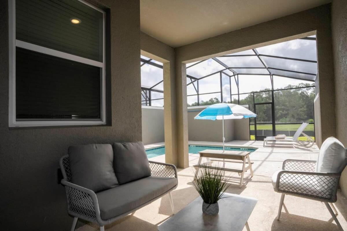 Gorgeous 4 Bedroom W Screened Pool Close To Disney 2653 คิสซิมมี ภายนอก รูปภาพ
