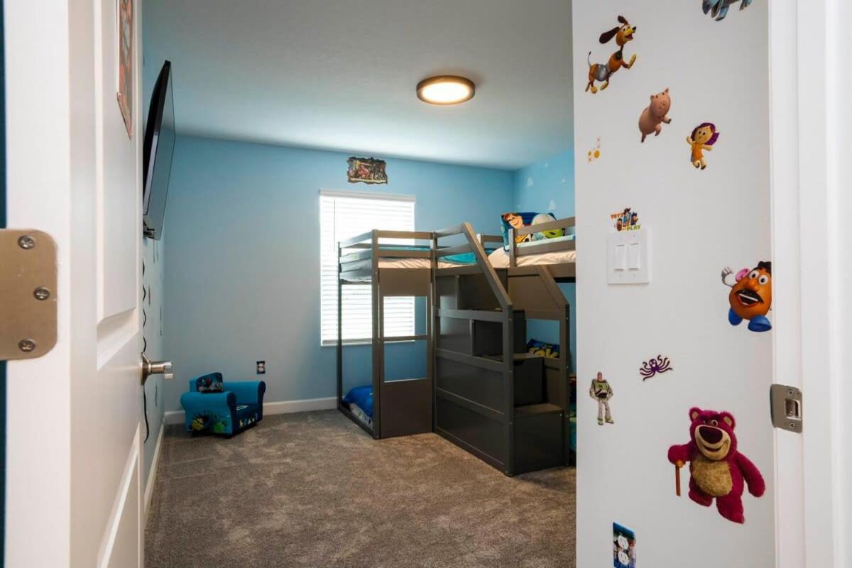 Gorgeous 4 Bedroom W Screened Pool Close To Disney 2653 คิสซิมมี ภายนอก รูปภาพ