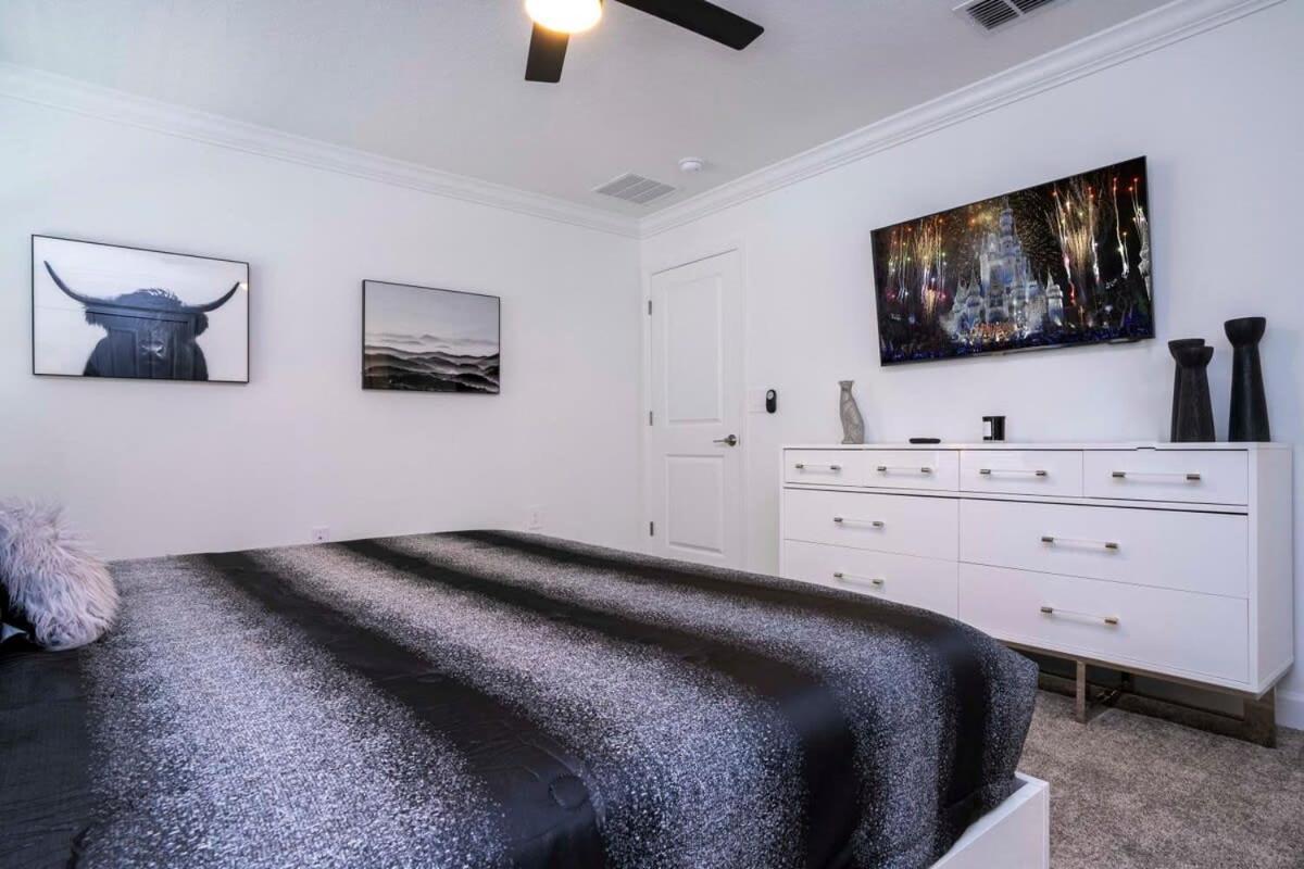 Gorgeous 4 Bedroom W Screened Pool Close To Disney 2653 คิสซิมมี ภายนอก รูปภาพ