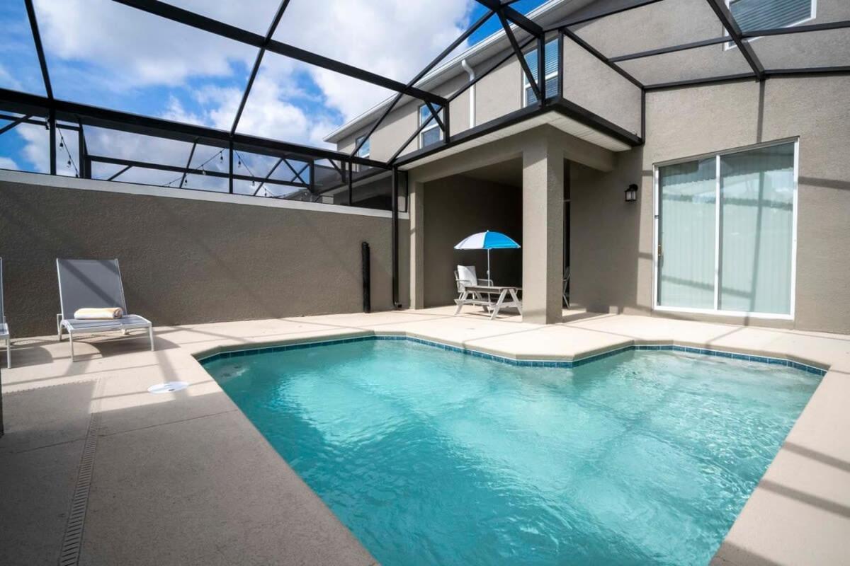 Gorgeous 4 Bedroom W Screened Pool Close To Disney 2653 คิสซิมมี ภายนอก รูปภาพ