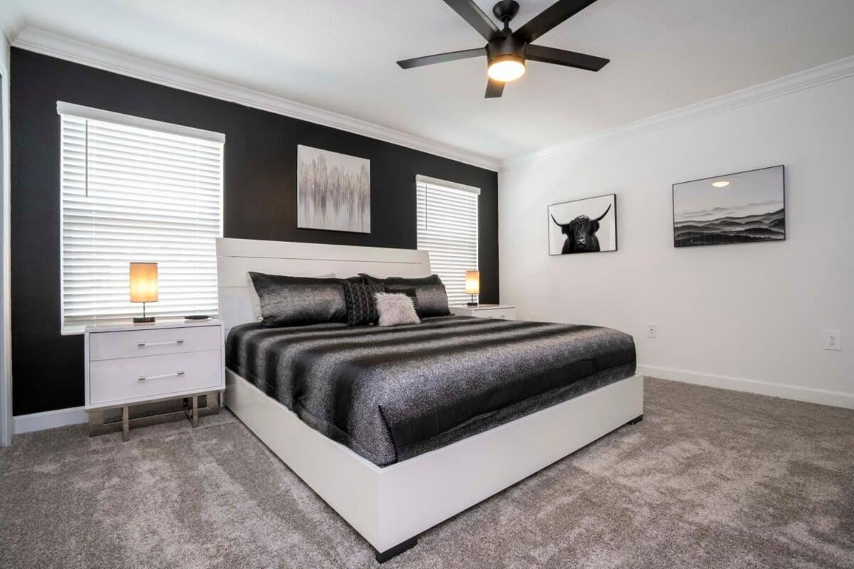 Gorgeous 4 Bedroom W Screened Pool Close To Disney 2653 คิสซิมมี ภายนอก รูปภาพ