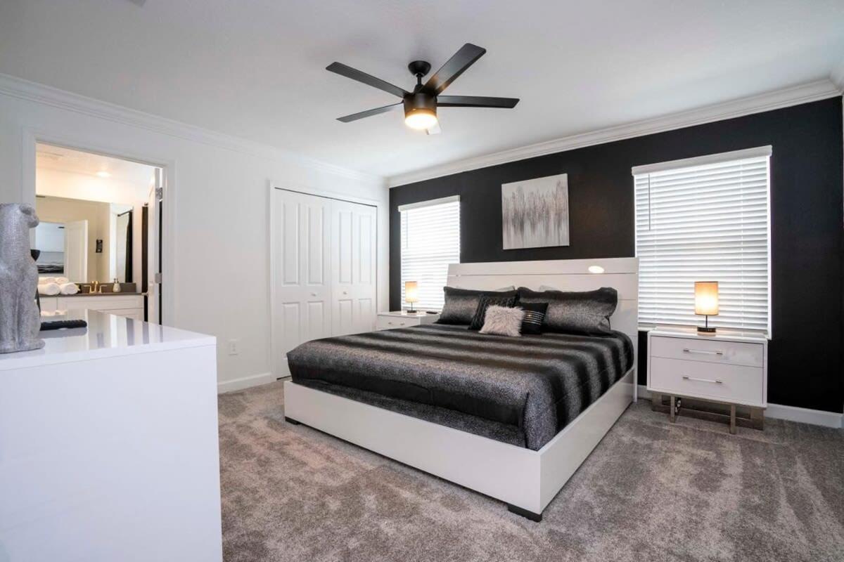 Gorgeous 4 Bedroom W Screened Pool Close To Disney 2653 คิสซิมมี ภายนอก รูปภาพ